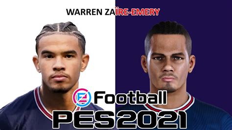 Warren Za Re Emery Pes Face Build Stats Youtube