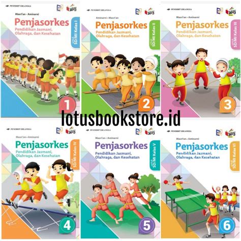 Jual Penjasorkes SD Kelas 1 2 3 4 5 6 K 2013 Revisi Penerbit