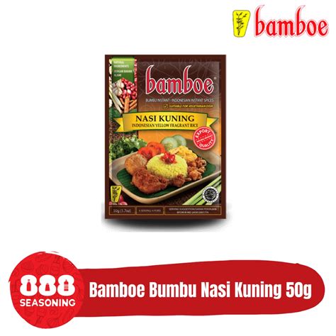 Jual BAMBOE BUMBU NASI KUNING 50g Shopee Indonesia