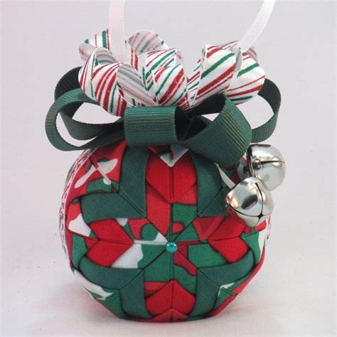 Handmade Quilted Christmas Ornament No Sew Christmas Etsy Christmas