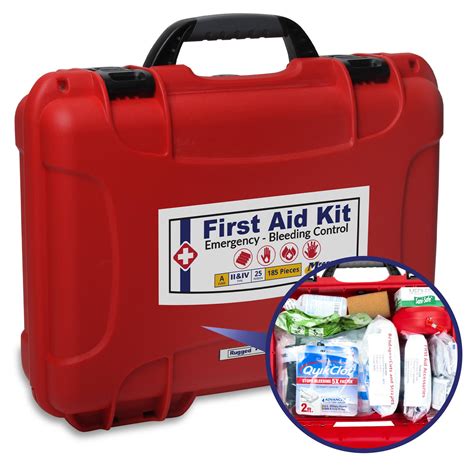 Waterproof Bleeding Control First Aid Combo Kit Mfasco Health And Safety