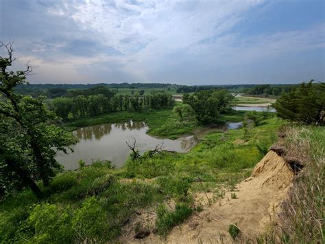 Big Sioux River from the end of the River Trail.