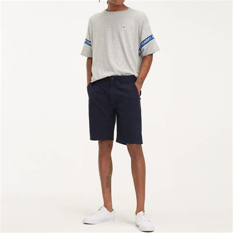 Chino Short Homme Tommy Hilfiger Jeans Bleu Marine