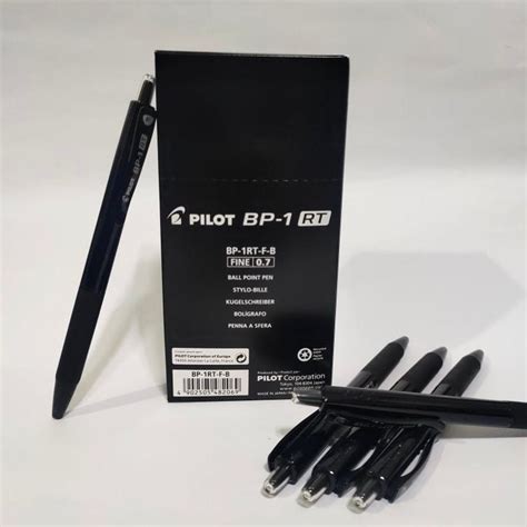 pilot bp  ballpoint  ballpen black  box  pcs fine