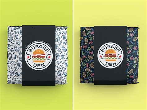 25 Restaurant Branding And Logo Design Inspirations Burger Box