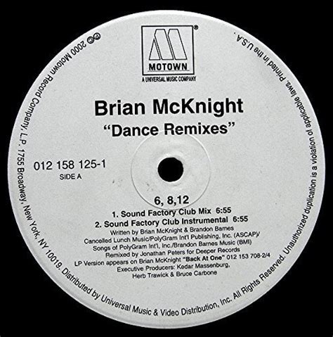 brian mcknight back at one CD Covers