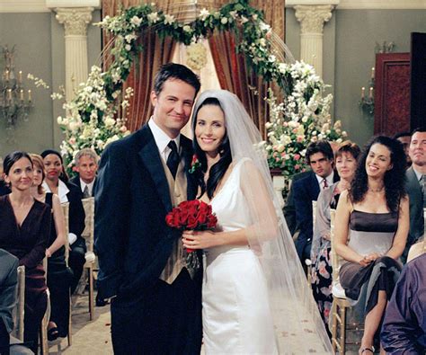 Monica and Chandler, Friends Wedding