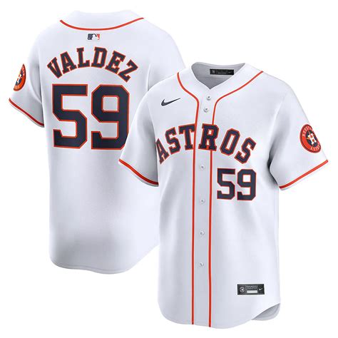 Nike Framber Valdez Houston Astros Home Limited Player Jersey Academy