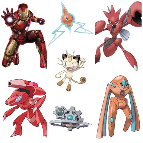 Iron Man Theme Team 🕶🔴🟡 : r/pokemon