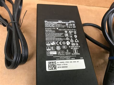 OEM Original Dell Precision AC Adapter FA180PM111 180W 19 5V 9 23A