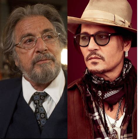 Al Pacino estrelará filme dirigido por Johnny Depp Pipoca Moderna