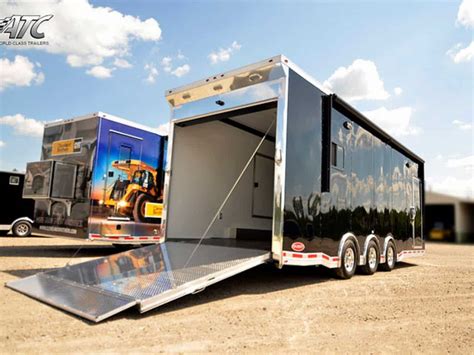 Atc Aluminum V Nose Race Custom Trailer Mo Great Dane Total