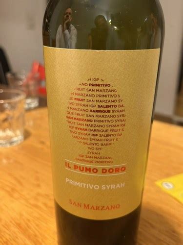 San Marzano Il Pumo Doro Primitivo Syrah Vivino Us