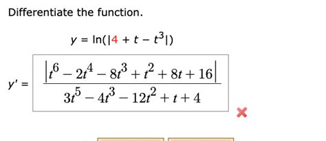 Solved Differentiate The Function