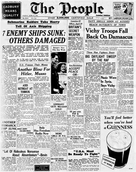 MaritimeQuest Daily Event For June 15 1941