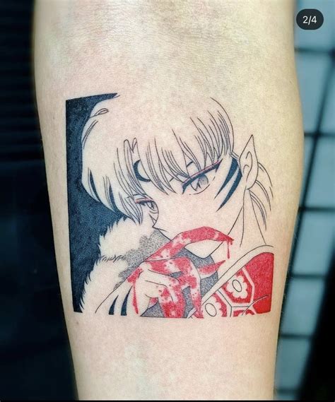 Anime Tattoo Inspiration Sesshomaru Tattoo