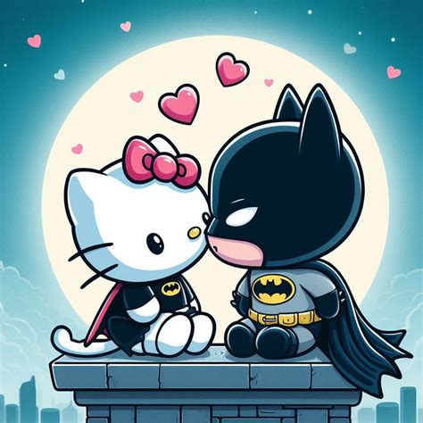 batman and hello kitty | Kitty drawing, Hello kitty drawing, Hello kitty backgrounds