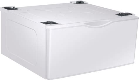 Samsung - 27" Washer/Dryer Laundry Pedestal - White – Costless Furnishings