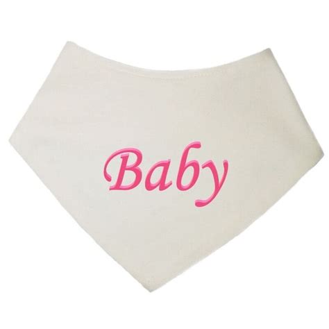 Personalised Baby Bib Bandana Bib Toddler Embroidered Name Etsy Uk