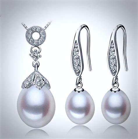 Wedding Pearl Jewelry - Sterling Silver and Natural Pearl Bridal ...