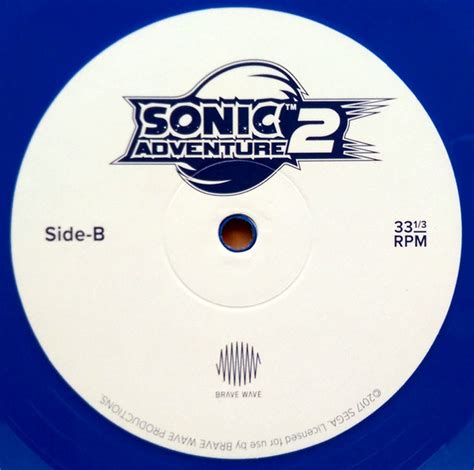 Sonic Adventure Sonic Adventure 2 Official Soundtrack Vinyl Edition