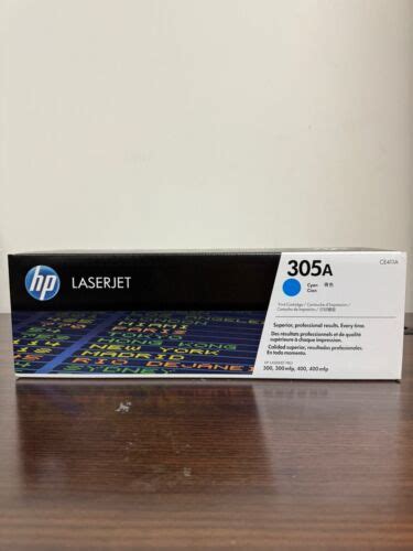 BRAND NEW HP 305A CE411A LaserJet Genuine Toner Cartridge Cyan EBay