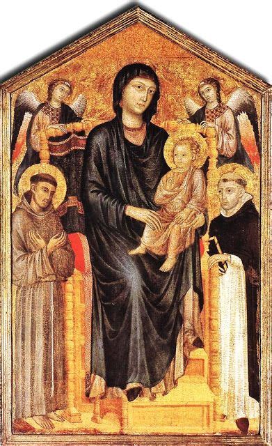 Giovanni Cimabue Italian Byzantine Style Painter C 1240 1302 Madonna