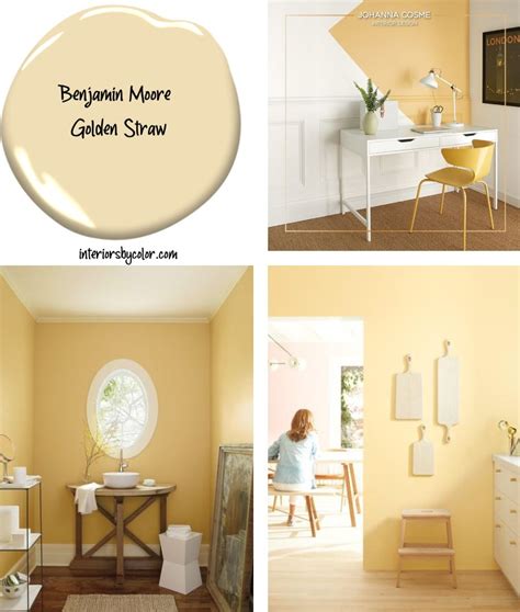 Benjamin Moore Golden Straw