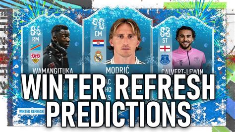 FIFA 21 WINTER REFRESH PREDICTIONS YouTube