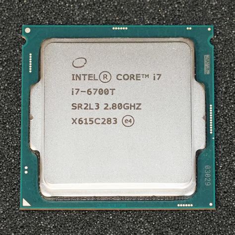 【目立った傷や汚れなし】intel Core I7 6700t Sr2l3 Lga1151 28ghz 8m Hd530 35w