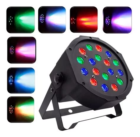 Canh O Refletor Led Leds Rgb Dmx Jogo Luz Mercadolivre