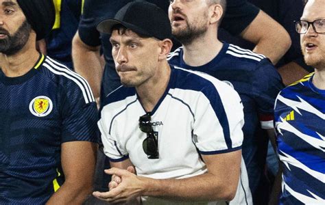 Baby Reindeer Creator Richard Gadd Spotted At Scotland Euros Match