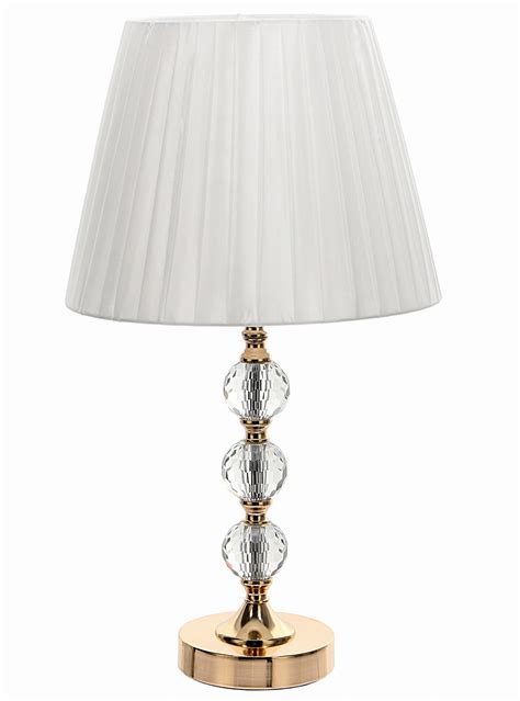 Lampka Z Ota Kryszta Glamour Lampa Nocna Cm Msk Fg Stylowe