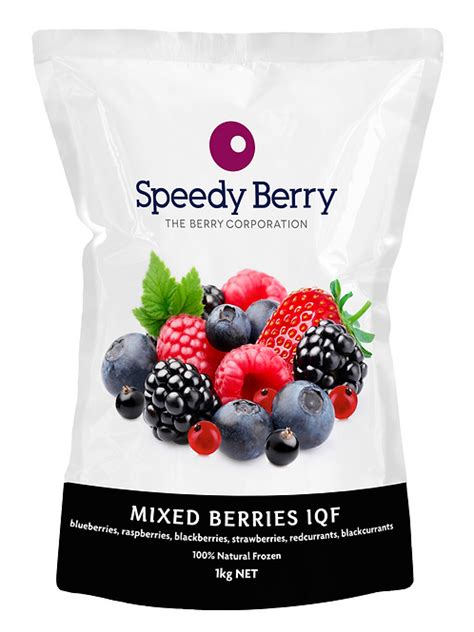 Frozen Mixed Berries Kg Endeavour Foods