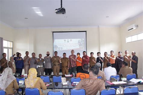 Siaga Bencana Bpbd Lampung Selatan Gelar Workshop Penyusunan Rencana