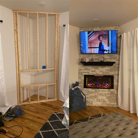 stone fireplace tv mount 4