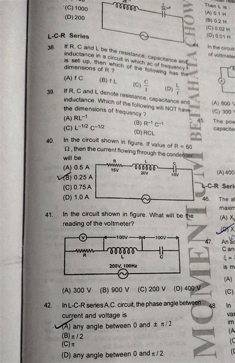 In The Circuit Shown In Figu Filo