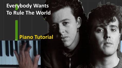 Tears For Fears Everybody Wants To Rule The World Easy Piano