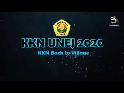 KKN UNEJ 2020 BACK TO VILLAGE VIDEO AKHIR KKN UNEJ Wujudkan SIPEKTIF