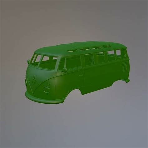 Vw T1 Bus 3d Model