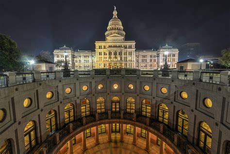 The Texas State Capitol Building Extension, Night | Joshua Expeditions