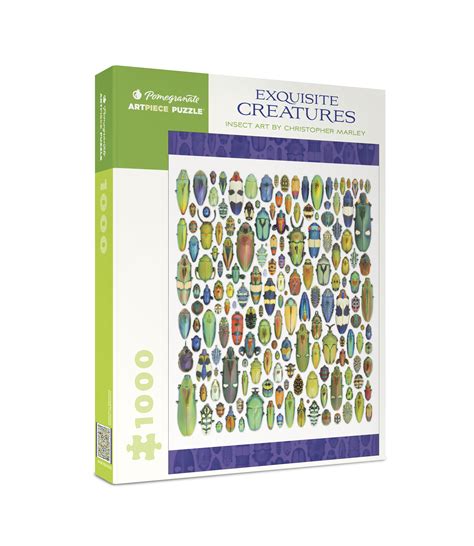 Exquisite Creatures: Insect Art by Christopher Marley 1000-Piece Jigsa