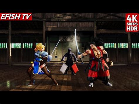 Charlotte Vs Haohmaru Hardest Ai Samurai Shodown K Fps Youtube