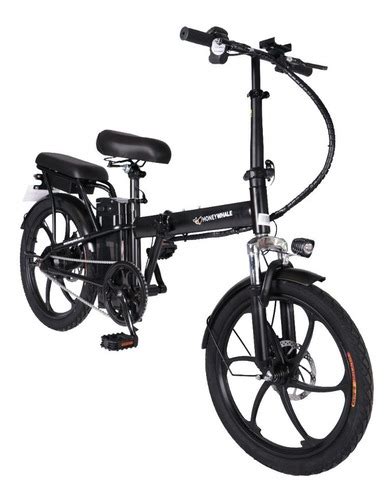 Bicicleta Eléctrica Plegable Honey Whale S6 Plus800w 40km H Meses Sin Intereses