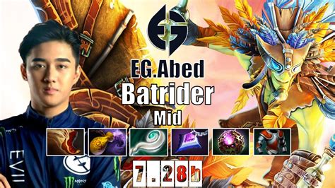 Batrider Mid EG Abed ABED DESTROYS MID LANE NO MERCY 7 28b