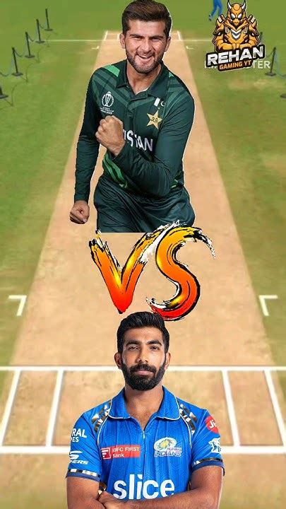 Shaheen Shah Afridi Vs Jasprit Bumrah Three Ball Challenge Shorts Popular Trending Cricket