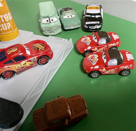 Cars 1 after race scene. : r/pixarcars