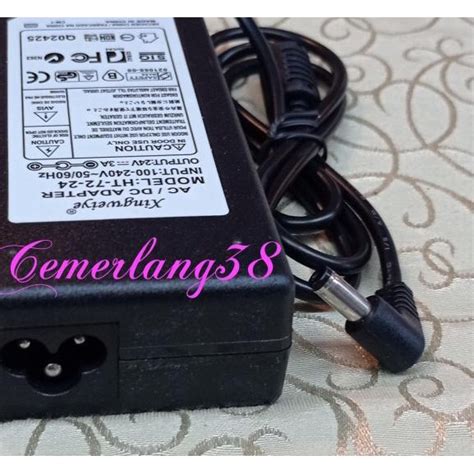 Jual Switching Adaptor Switching Power Supply Plastik 24V 3A Shopee