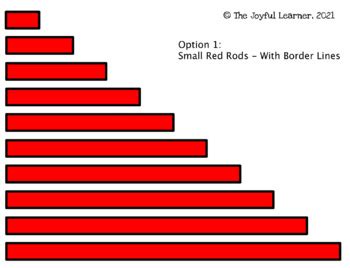 Printable Montessori Red Rods Coloring Sheet By The Joyful Learner