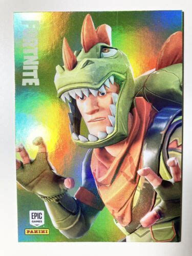 2019 Panini Fortnite Series 1 286 Rex Legendary Holo Foil USA Print EBay